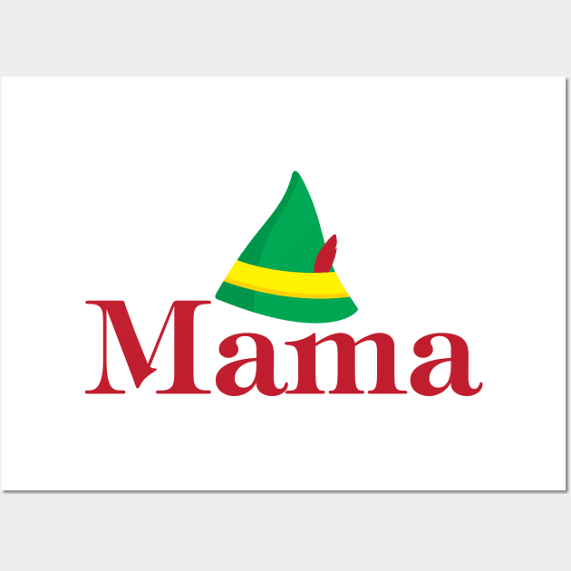 Mama Elf Wall Art by Christ_Mas0